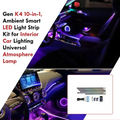 Cardi K4 Ambient Light Kit for Mahindra Thar Roxx 2024+ | 26-Piece | RGB | App Control
