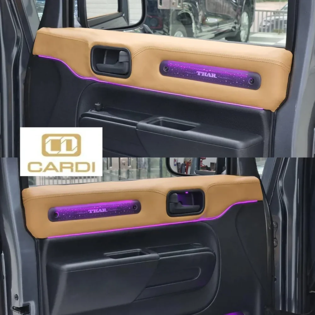Cardi K4 Ambient Light Kit for Mahindra Thar Roxx 2024+ | 26-Piece | RGB | App Control