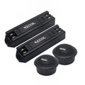 Recoil RET1 Echo Series 1-Inch Silk Dome Car Audio Tweeters with Neodymium Magnet & Triple-Level Crossover