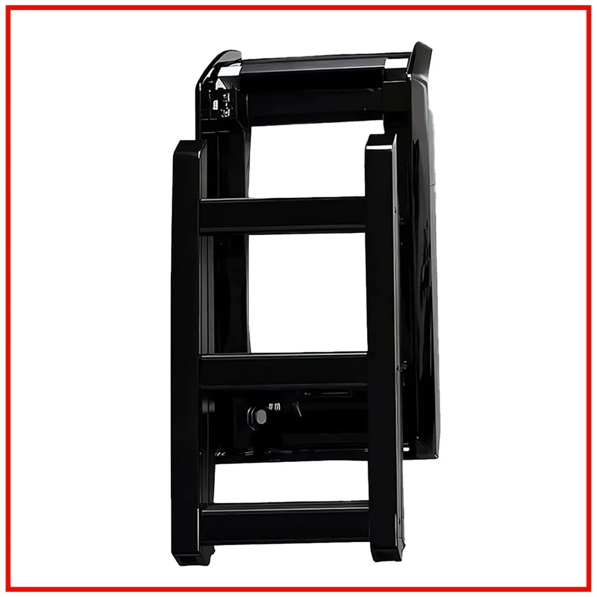 Land Rover Defender Deployable Roof Ladder Black | Folding Rear Roof Access Ladder