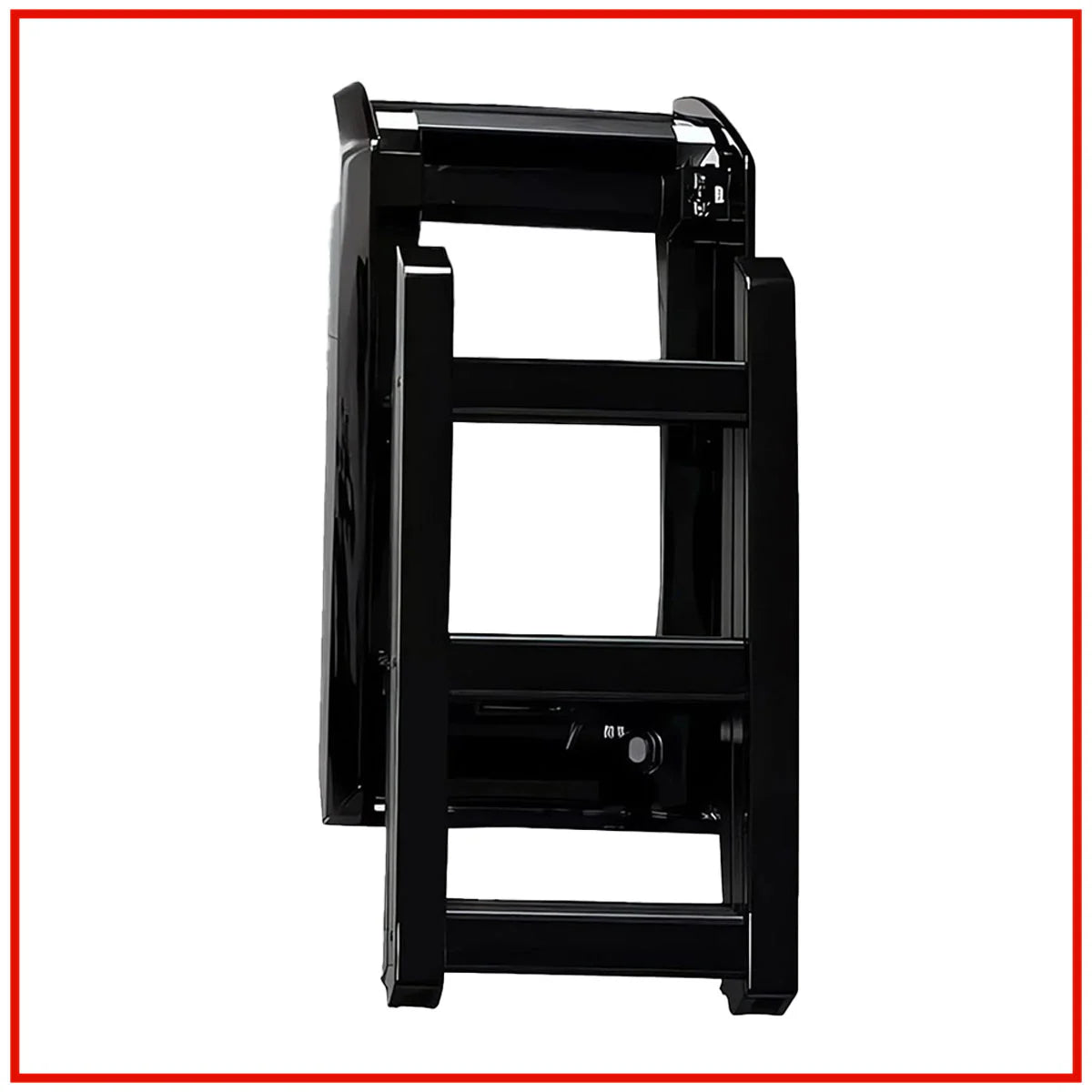Land Rover Defender Deployable Roof Ladder Black | Folding Rear Roof Access Ladder
