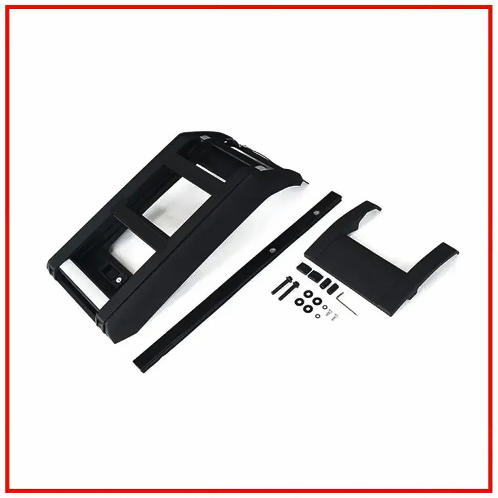 Land Rover Defender Deployable Roof Ladder Black | Folding Rear Roof Access Ladder