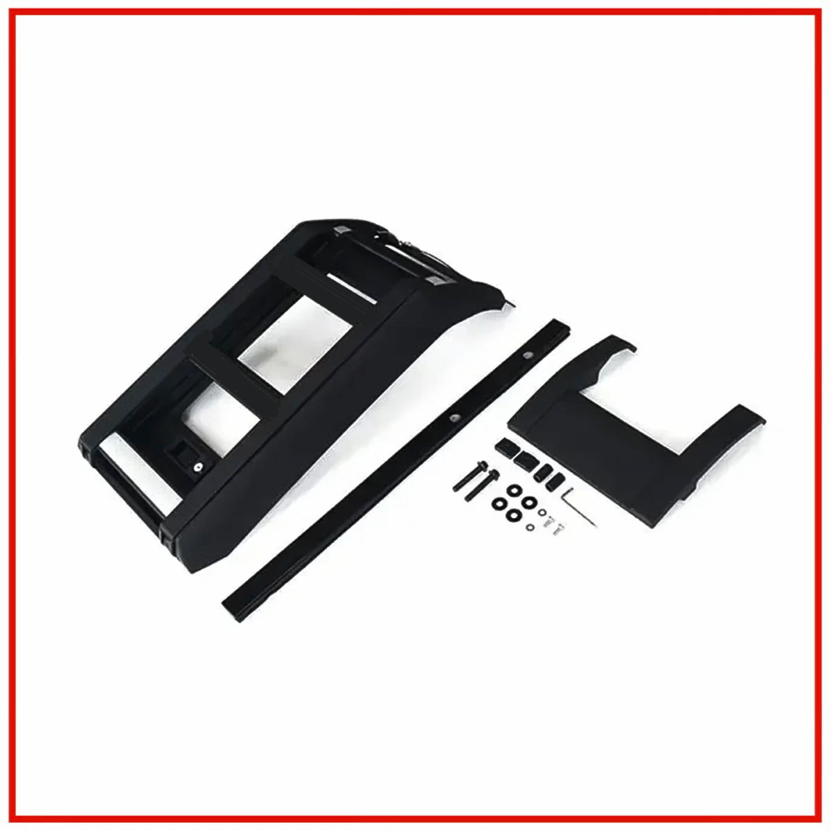 Land Rover Defender Deployable Roof Ladder Black | Folding Rear Roof Access Ladder
