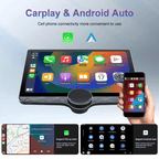 Gemstone 2K Single Knob 11.5″ Android Player – 4GB RAM + 64GB ROM | Car Infotainment System