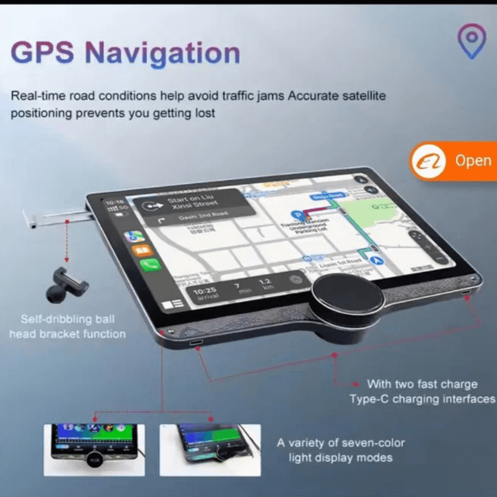 Gemstone 2K Single Knob 11.5″ Android Player – 4GB RAM + 64GB ROM | Car Infotainment System
