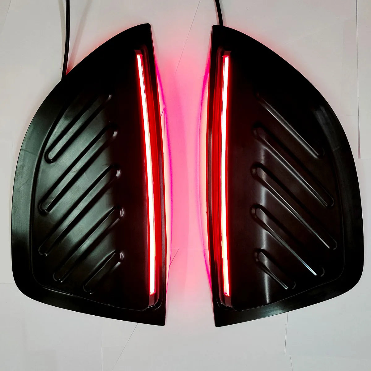 Kia Sonet Rear Pillar Cluster LED Light Assembly with Integrated Turn Signal - Set of 2