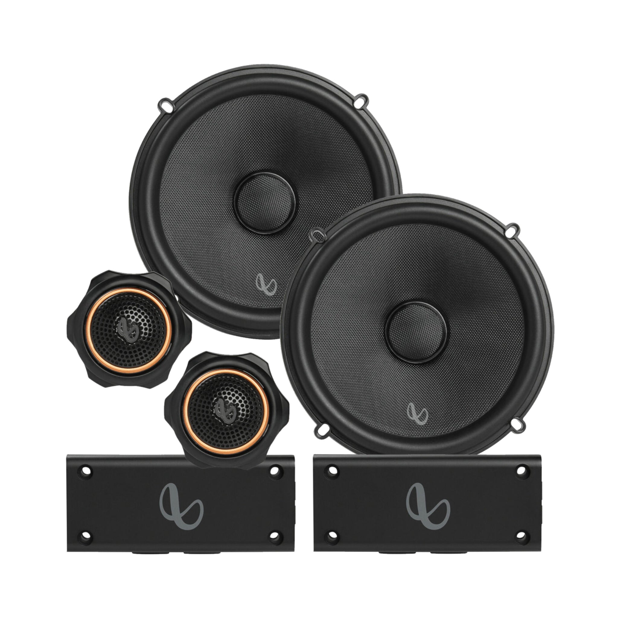 Infinity Kappa Car Speaker Combo | KAPPA-63XF 6.5” Coaxial + KAPPA603CF Component Speakers