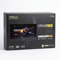 MOCO premium car accessories box with 9-inch OLED media player illustration