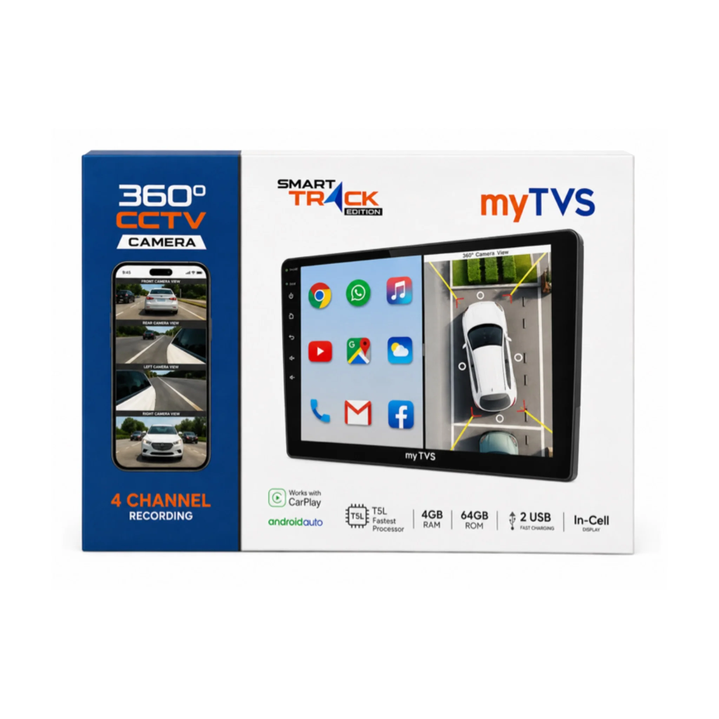 myTVS AP-92 SmartTrack 9 Inch Android Stereo 4GB 64GB | 4G GPS | 360° Camera