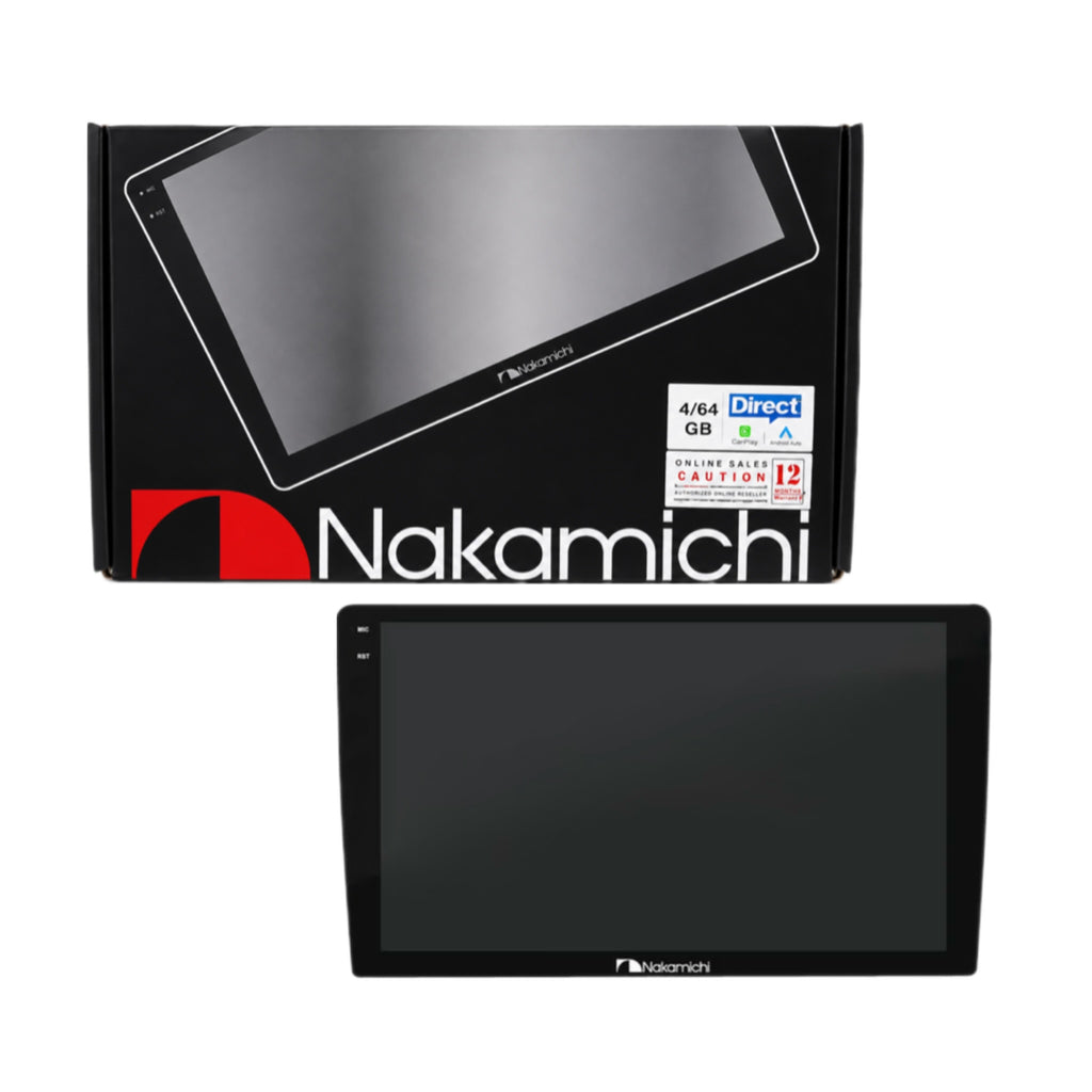 Nakamichi NAM5360 Pro Android Car Stereo | 9 Inch IPS | 4GB RAM 64GB ROM | Wireless CarPlay & Android Auto