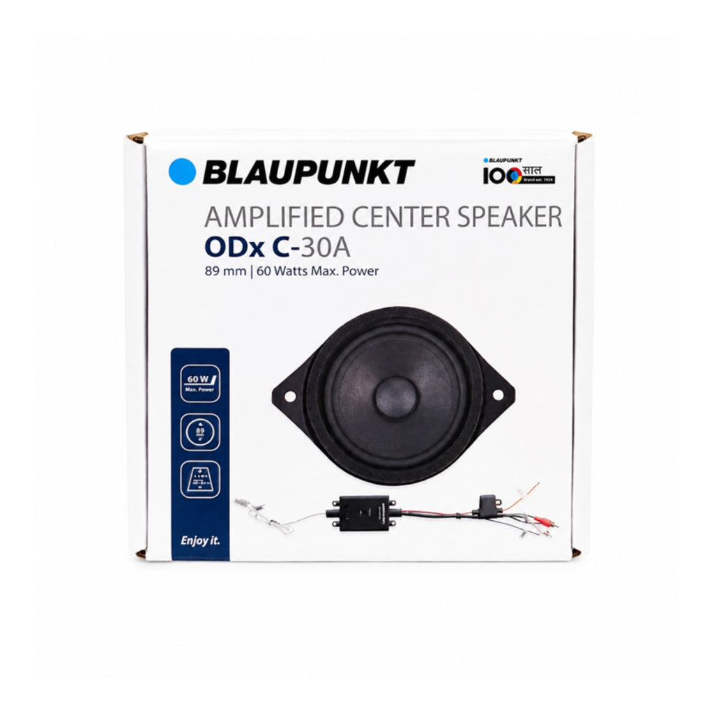 Blaupunkt ODX C-30A 3.5 Inch Active Center Speaker for Car Audio
