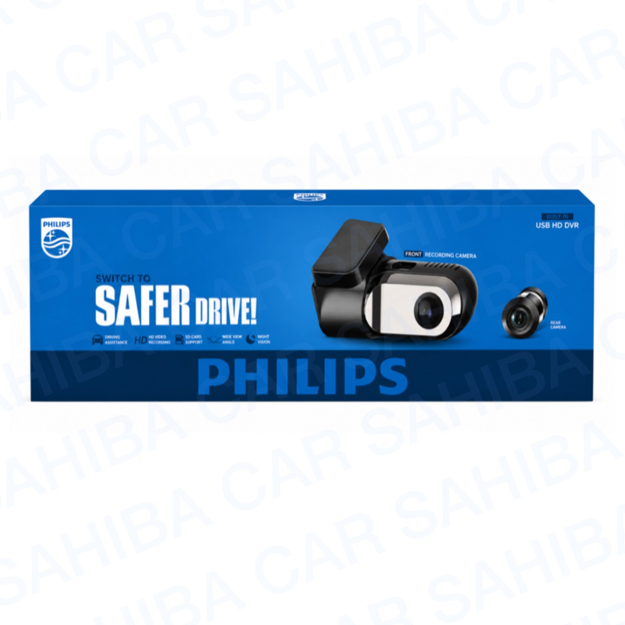 Philips TAC9200 9 Inch Android Car Stereo | 4GB 64GB | Wireless CarPlay & Android Auto | DVR + Reverse Camera