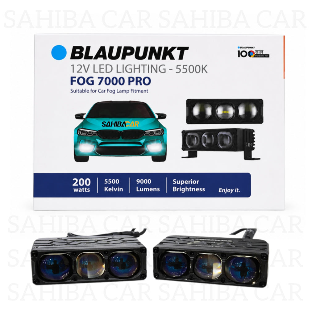 Blaupunkt FOG 7000 PRO LED Car Fog Lights 200W 9000LM 5500K CANBUS IP68