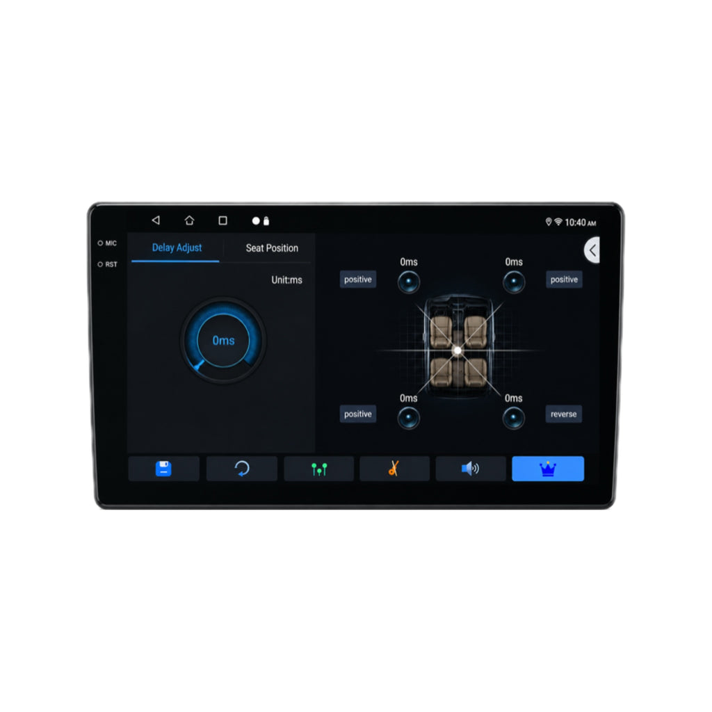 MOCO X60 9 Inch Android Car Stereo 6GB RAM 128GB | 4G Simslot | CarPlay & Android Auto with 3Way Cameras for DVR recording