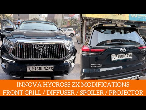 Innova Hycross ABS Roof Spoiler for Enhanced Performance