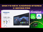 Onkyo X-QD1160 PRO Android Car Stereo with CarPlay and Android Auto (4/64GB)