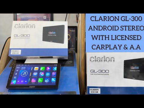 Clarion GL-300 9" Android Stereo with Essential Features