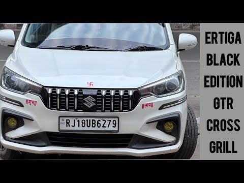 Ertiga GTR-Style Chrome Front Grill for 2018+ Models
