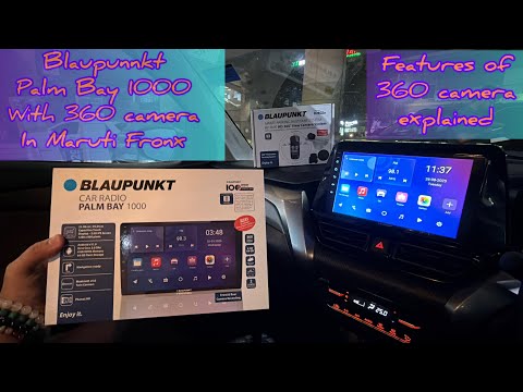 Blaupunkt Palm Bay 1000 Car Stereo with Camera Kit